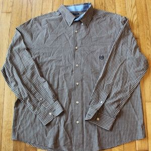 Chaps Ralph Lauren Easy Care Mens LS Shirt EUC